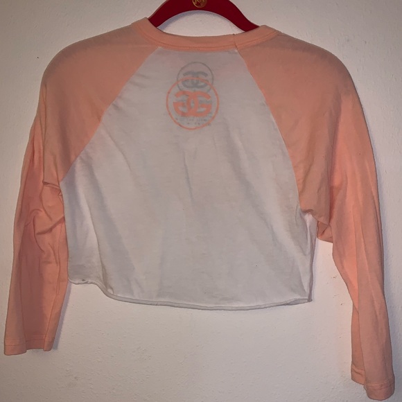 American Apparel crop top raglan sleeve top - Picture 4 of 4